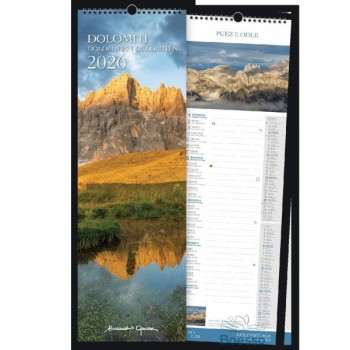 CALENDARIO 2026 DOLOMITI