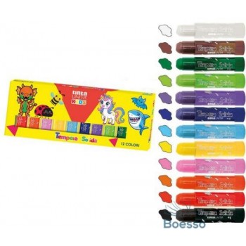 TEMPERA SOLIDA 12 PZ. TINTA...